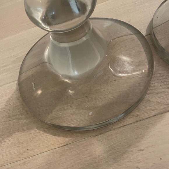 Large crystal candlesticks - Picture 3 of 5